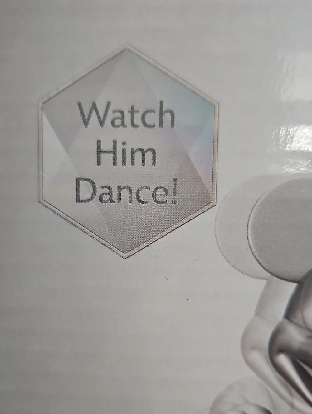 Disney Silver & Red Dancing Mickey Figurine